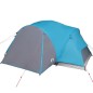 vidaXL Tienda de campaña 8 personas tafetán 190T azul 360x430x195 cm vidaXL Tienda de campaña 8 personas tafetán 190T azul 360x430x195 cm