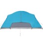 vidaXL Tienda de campaña 8 personas tafetán 190T azul 360x430x195 cm vidaXL Tienda de campaña 8 personas tafetán 190T azul 360x430x195 cm