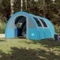 vidaXL Tienda de campaña 4 personas tafetán 185T azul 483x340x193 cm vidaXL Tienda de campaña 4 personas tafetán 185T azul 483x340x193 cm