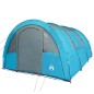 vidaXL Tienda de campaña 4 personas tafetán 185T azul 483x340x193 cm vidaXL Tienda de campaña 4 personas tafetán 185T azul 483x340x193 cm