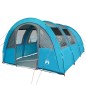 vidaXL Tienda de campaña 4 personas tafetán 185T azul 483x340x193 cm vidaXL Tienda de campaña 4 personas tafetán 185T azul 483x340x193 cm