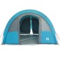 vidaXL Tienda de campaña 4 personas tafetán 185T azul 483x340x193 cm vidaXL Tienda de campaña 4 personas tafetán 185T azul 483x340x193 cm