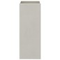 vidaXL Jardinera de acero inoxidable plateado 32x27,5x75 cm vidaXL Jardinera de acero inoxidable plateado 32x27,5x75 cm