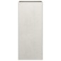 vidaXL Jardinera de acero inoxidable plateado 32x27,5x75 cm vidaXL Jardinera de acero inoxidable plateado 32x27,5x75 cm