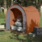 vidaXL Carpa de almacenaje 185T tafetán gris y naranja 204x183x178 cm vidaXL Carpa de almacenaje 185T tafetán gris y naranja 204x183x178 cm