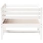 vidaXL Sofá cama madera maciza de pino blanco 80x200 cm vidaXL Sofá cama madera maciza de pino blanco 80x200 cm