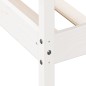vidaXL Sofá cama madera maciza de pino blanco 80x200 cm vidaXL Sofá cama madera maciza de pino blanco 80x200 cm
