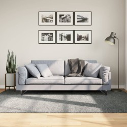 vidaXL Alfombra de pelo largo moderna verde 160x230 cm