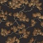 DUTCH WALLCOVERINGS Papel de pared pino negro y dorado DUTCH WALLCOVERINGS Papel de pared pino negro y dorado