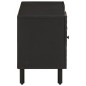 vidaXL Mueble de TV madera maciza de mango negro 105x33x46 cm vidaXL Mueble de TV madera maciza de mango negro 105x33x46 cm