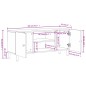 vidaXL Mueble de TV madera maciza de mango negro 105x33x46 cm vidaXL Mueble de TV madera maciza de mango negro 105x33x46 cm