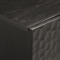 vidaXL Mueble de TV madera maciza de mango negro 105x33x46 cm