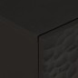 vidaXL Aparador madera maciza de mango negro 80x33x75 cm vidaXL Aparador madera maciza de mango negro 80x33x75 cm