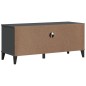 vidaXL Mueble de TV VIKEN madera maciza de pino gris antracita vidaXL Mueble de TV VIKEN madera maciza de pino gris antracita