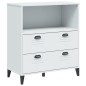 vidaXL Librería VIKEN madera maciza de pino blanco 80x40x90 cm vidaXL Librería VIKEN madera maciza de pino blanco 80x40x90 cm