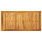 vidaXL Mesa de comedor de jardín madera maciza de acacia 110x55x75 cm vidaXL Mesa de comedor de jardín madera maciza de acacia 110x55x75 cm