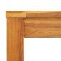vidaXL Mesa de comedor de jardín madera maciza de acacia 110x55x75 cm vidaXL Mesa de comedor de jardín madera maciza de acacia 110x55x75 cm