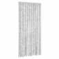 vidaXL Cortina antimoscas chenilla gris 100x230 cm