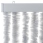 vidaXL Cortina antimoscas chenilla gris 100x230 cm