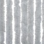 vidaXL Cortina antimoscas chenilla gris 100x200 cm vidaXL Cortina antimoscas chenilla gris 100x200 cm