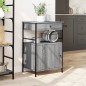vidaXL Carrito de cocina madera ingeniería gris Sonoma 56x43x89,5 cm vidaXL Carrito de cocina madera ingeniería gris Sonoma 56x43x89,5 cm
