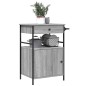vidaXL Carrito de cocina madera ingeniería gris Sonoma 56x43x89,5 cm vidaXL Carrito de cocina madera ingeniería gris Sonoma 56x43x89,5 cm