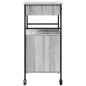 vidaXL Carrito de cocina madera ingeniería gris Sonoma 56x43x89,5 cm vidaXL Carrito de cocina madera ingeniería gris Sonoma 56x43x89,5 cm