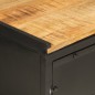 vidaXL Conjunto de muebles de baño 2 pzas madera maciza mango y hierro vidaXL Conjunto de muebles de baño 2 pzas madera maciza mango y hierro
