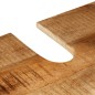 vidaXL Conjunto de muebles de baño 2 pzas madera maciza mango y hierro vidaXL Conjunto de muebles de baño 2 pzas madera maciza mango y hierro