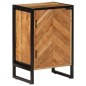 vidaXL Conjunto de muebles baño 4 pzas madera maciza acacia y hierro vidaXL Conjunto de muebles baño 4 pzas madera maciza acacia y hierro