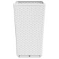 vidaXL Jardineras 2 unidades PP blanco 32,5x32,5x57 cm vidaXL Jardineras 2 unidades PP blanco 32,5x32,5x57 cm