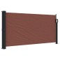 vidaXL Toldo lateral retráctil marrón 100x300 cm vidaXL Toldo lateral retráctil marrón 100x300 cm