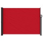 vidaXL Toldo lateral retráctil rojo 140x300 cm vidaXL Toldo lateral retráctil rojo 140x300 cm