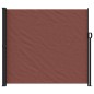 vidaXL Toldo lateral retráctil de jardín marrón 180x300 cm