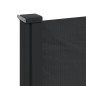 vidaXL Toldo lateral retráctil negro 100x500 cm vidaXL Toldo lateral retráctil negro 100x500 cm