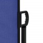 vidaXL Toldo lateral retráctil azul 100x500 cm vidaXL Toldo lateral retráctil azul 100x500 cm