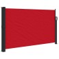 vidaXL Toldo lateral retráctil rojo 120x500 cm vidaXL Toldo lateral retráctil rojo 120x500 cm