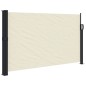 vidaXL Toldo lateral retráctil crema 120x500 cm vidaXL Toldo lateral retráctil crema 120x500 cm
