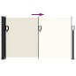 vidaXL Toldo lateral retráctil crema 120x500 cm vidaXL Toldo lateral retráctil crema 120x500 cm