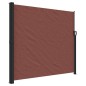 vidaXL Toldo lateral retráctil marrón 180x500 cm vidaXL Toldo lateral retráctil marrón 180x500 cm