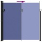 vidaXL Toldo lateral retráctil azul 200x500 cm vidaXL Toldo lateral retráctil azul 200x500 cm
