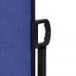 vidaXL Toldo lateral retráctil azul 200x500 cm vidaXL Toldo lateral retráctil azul 200x500 cm