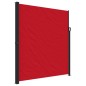 vidaXL Toldo lateral retráctil rojo 220x500 cm vidaXL Toldo lateral retráctil rojo 220x500 cm