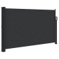vidaXL Toldo lateral retráctil negro 120x600 cm vidaXL Toldo lateral retráctil negro 120x600 cm