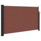vidaXL Toldo lateral retráctil marrón 120x600 cm vidaXL Toldo lateral retráctil marrón 120x600 cm