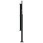 vidaXL Toldo lateral retráctil crema 140x600 cm vidaXL Toldo lateral retráctil crema 140x600 cm