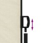 vidaXL Toldo lateral retráctil crema 140x600 cm vidaXL Toldo lateral retráctil crema 140x600 cm