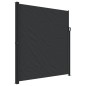 vidaXL Toldo lateral retráctil negro 220x600 cm vidaXL Toldo lateral retráctil negro 220x600 cm