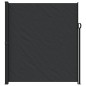 vidaXL Toldo lateral retráctil negro 220x600 cm vidaXL Toldo lateral retráctil negro 220x600 cm