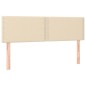 vidaXL Cama box spring con colchón tela color crema 140x200 cm vidaXL Cama box spring con colchón tela color crema 140x200 cm